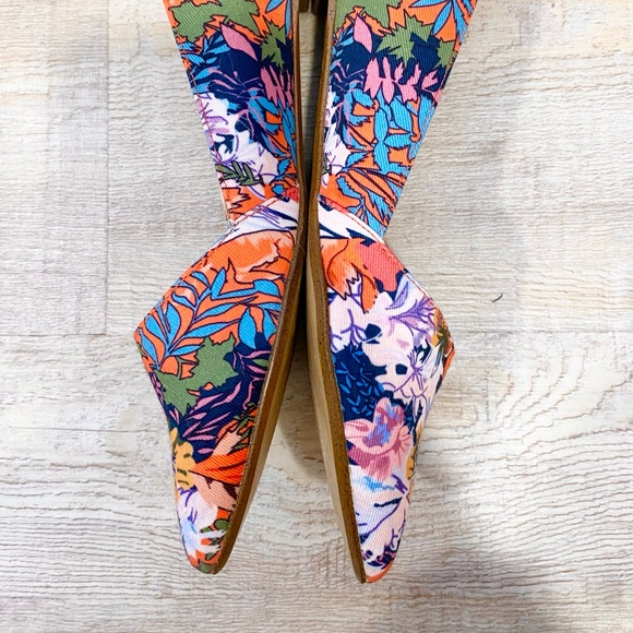 Floral Print Pointed Toe Flats from Mix No.6 size 7 - Picture 6 of 9